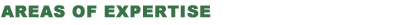 Areas of Expertise